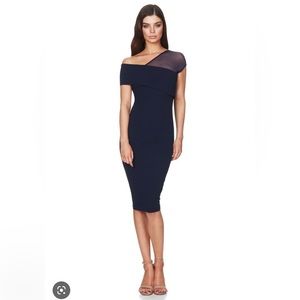Nookie navy mesh dress!